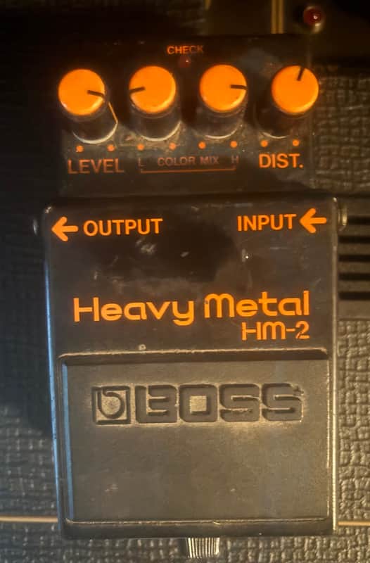 Boss HM-2 Heavy Metal (Black Label) 1983 - 1988 - Black image 1
