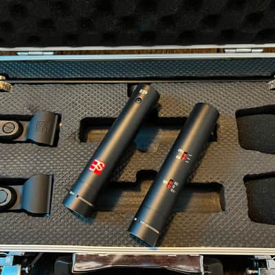 sE Electronics sE8 Small Diaphragm Cardioid Condenser Microphone Matched Stereo Pair 2018 - Present - Black image 5
