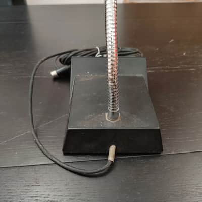 RCF MD 2702 Microphone with S31N Desk Base 1980s Vintage Made in Italy image 8