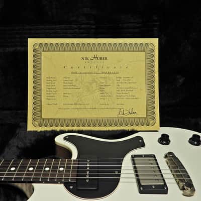 Nik Huber Krautster III New from Authorized Dealer 2026 - Vintage White image 8