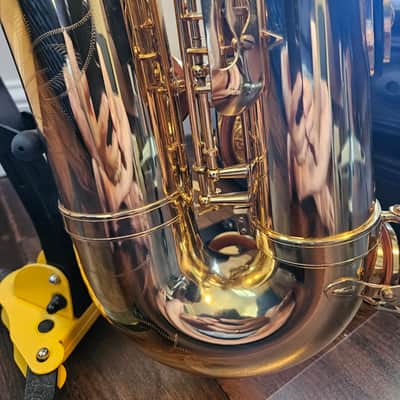 Jean Paul USA TS-400 Tenor Sax - Clear-Lacquered Brass image 4