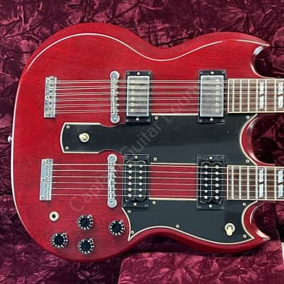 Gibson EDS-1275 Doubleneck cherry red with case