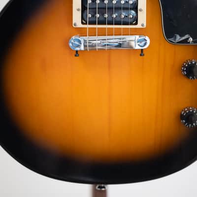 2012 Epiphone Les Paul Junior Humbucker Vintage Sunburst image 12