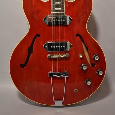 1967 Gibson ES-330TDC Hollowbody Electric Guitar Cherry Red w/HSC image 3