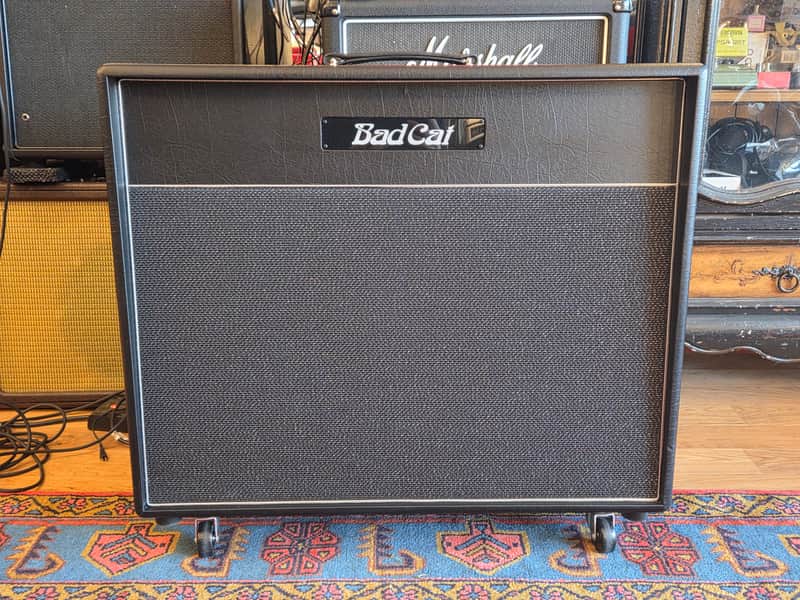 Bad Cat Lynx 2x12" Open-Back Guitar Speaker Cabinet w/ Celestion V30s image 1