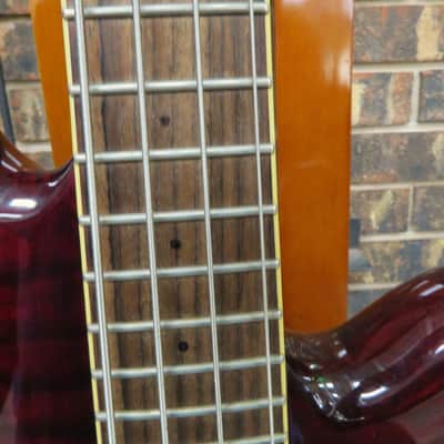 Schecter Diamond Series Elite 4 Electric Bass Guitar - Trans Red image 3
