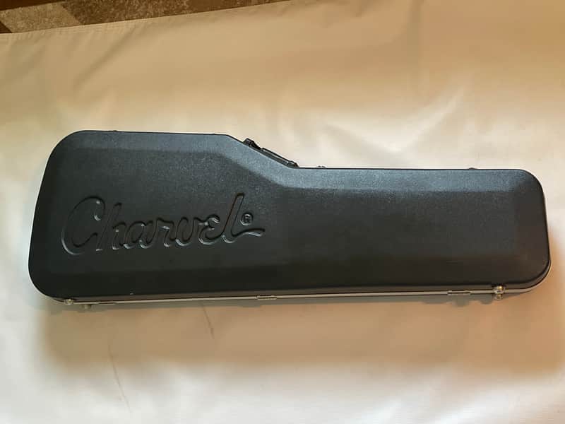 1980's Charvel Jackson Toothpaste Series Black Chainsaw Guitar Case image 1