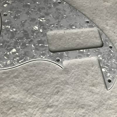 For Fender US Telecaster Thinline/Tele 69 P90 Guitar Pickguard,4 Ply White Pearl image 4
