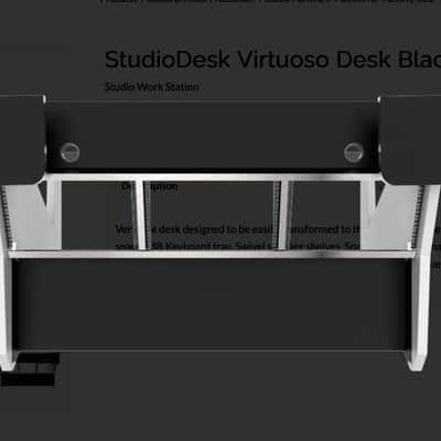 studio desk Virtuoso 2018 - Black and White image 8