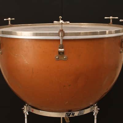 Vintage Copper Kettle Drum 27-1/4" Timpani Tympani - Ludwig ? image 7