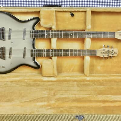 Danelectro 6/6 Gitarre/Bariton Blackburst image 12