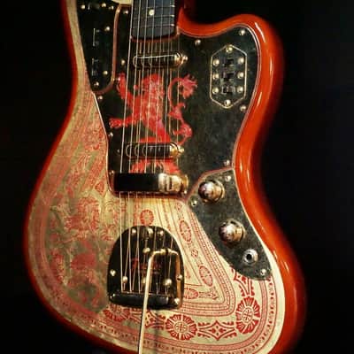 Fender Custom Game Of Thrones House Lannister Jaguar Guitar HL-06 image 5