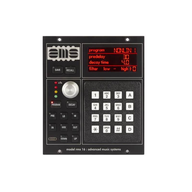 AMS Neve Model RMX16 500 Series Digital Reverb Module image 2