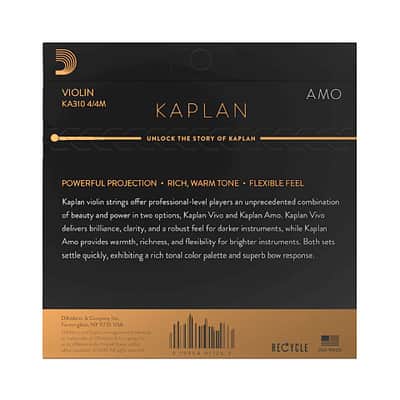 D'Addario Kaplan Amo KA310 4/4M image 2