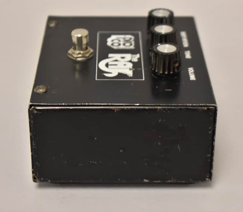 1978 Pro Co Rat V1 Big Box Distortion Fringe Logo | Reverb