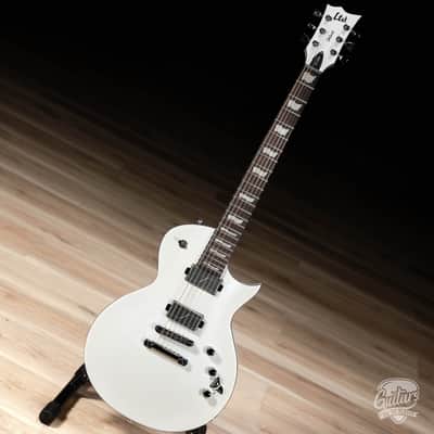 ESP LTD EC-1000 Fishman Fluence Guitar – Pearl White image 1