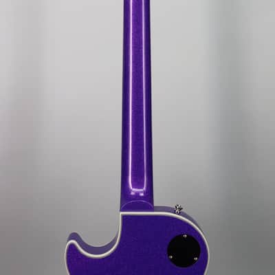 Epiphone Inspired by Gibson Custom Les Paul Custom Amethyst Sparkle image 6