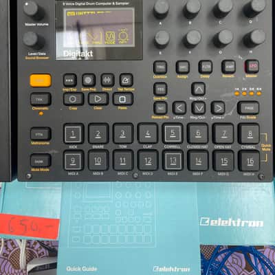 Elektron Digitakt I 2022 - Present - Blac image 1