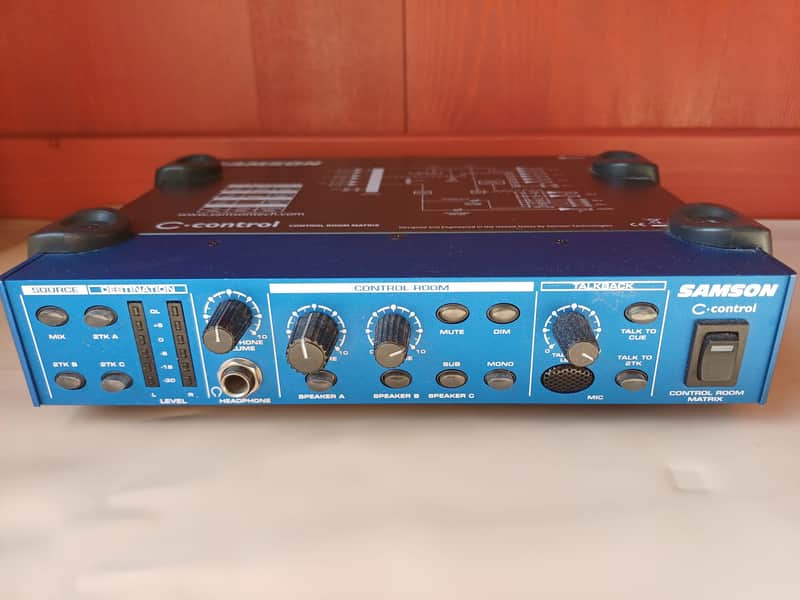 Samson C-Control C Class Control Room Matrix 2010s Blue image 1