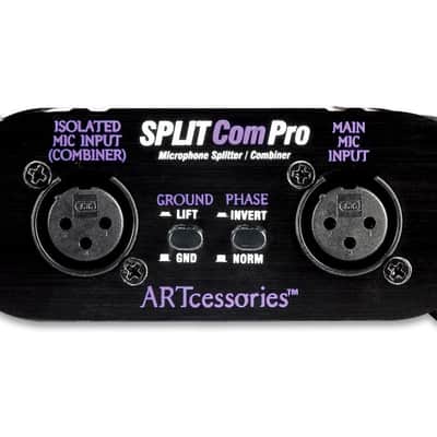 Art SPLITCOMPRO Two-way Mic Splitter/Combiner Isolated XLR mic Inp 7 Out image 2