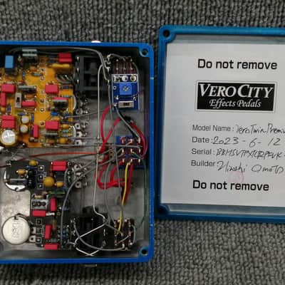 VEROCITY Verotwin-Premium Guitar Effects Pedal | Reverb Norway