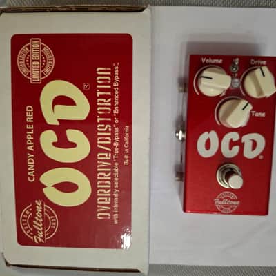 Fulltone OCD V2 2008 - Candy apple red - Custom Shop image 1