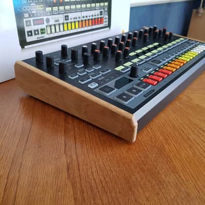 Solid Oak replacement end cheeks for the Behringer RD8, RD9 & LM Drum Drum Machine image 9