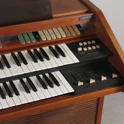 Eminent 310 Unique vintage string machine and organ + music stand + owner's manual (serviced) image 3