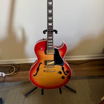 Gibson ES-137 Classic 2002 - 2011 - Cherry Sunburst image 3