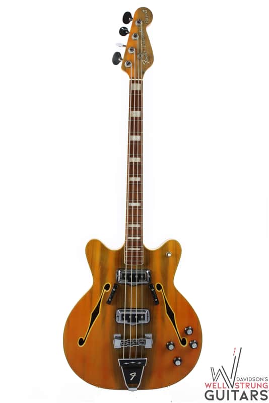 1967 Fender Coronado Bass II - Wildwood "Rainbow Golds" image 1