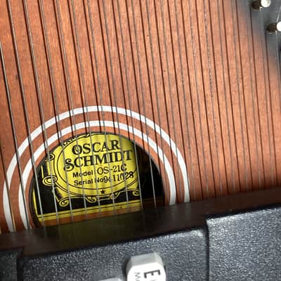 Oscar Schmidt OS21C-TS Autoharp 2010s - Tobacco Sunburst image 2