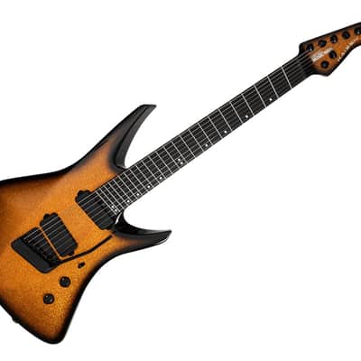 Ernie Ball Music Man Kaizen 7 7-String Guitar - Ember Burst - Open Box image 3