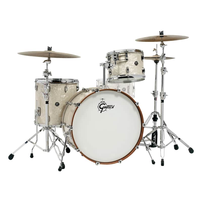 Gretsch Renown 3-Piece Shell Pack w/24" Kick - Vintage Pearl image 1