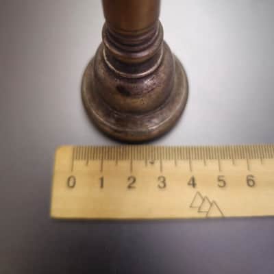 Vintage Mouthpiece Wind Trumpet Brass Early Soviet Union 1920s image 11
