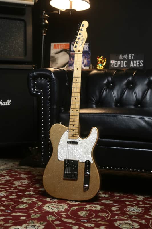 RARE 1993-1994 Fender Telecaster TLR-65SP "Craft Collection" Made in Japan - Sparkle Gold image 1