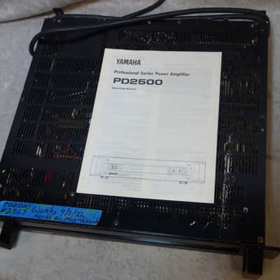 Yamaha PD2500 power amp (B) image 5