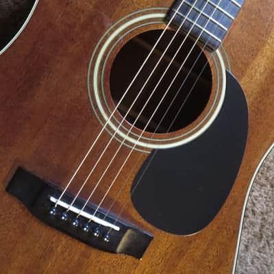 Sigma Martin DM-3M Acoustic Guitar 1980's Natural Mahogany image 4