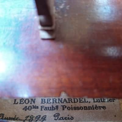 Léon Bernardel Violin 1899 image 11