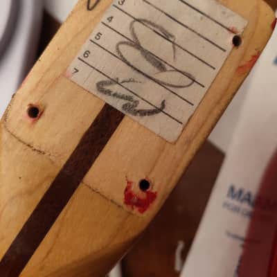 1994 Fender Telecaster MIM squier series red maple rare image 16
