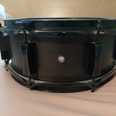 Pork Pie PP5X12JPB-ES Little Squealer 5x12" Maple Snare Drum 2004 - 2021 - Black Satin Stain with Black Hardware image 3