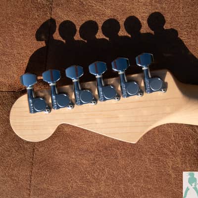 Late 90's Fender ST-Champ Mini Stratocaster MIJ with Built In Speaker - Pro Set Up w Perfect Frets/Action/Intonation! image 7