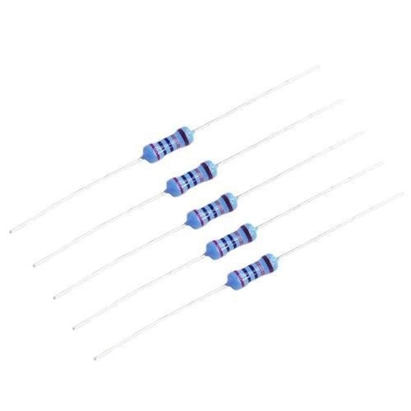 5 Pack - 1/2 Watt Metal Film Resistor, 390K ohm image 1