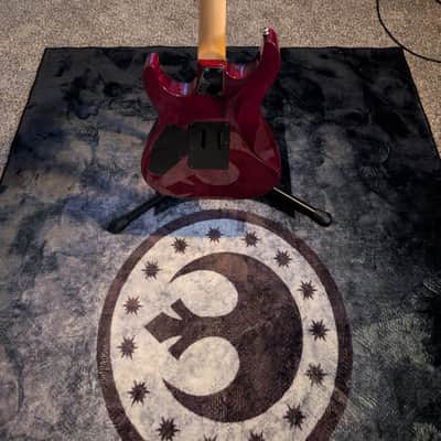2009 ESP LTD M-100 FM - See-Through Cherry image 4