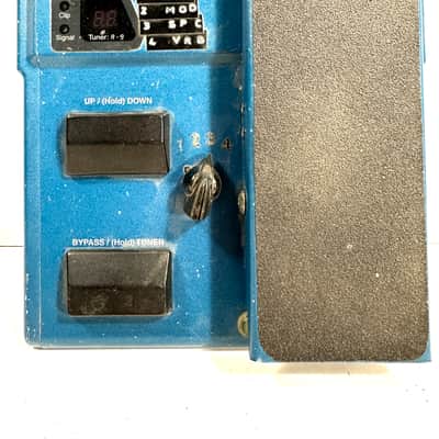 Digitech modded XP200 with all sounds from the XP300 Space Station Whammy Reverberator and Modulator Jetpack mods XP-1000 XP1000 Jet Pack Modified 1999 - Blue metal image 1