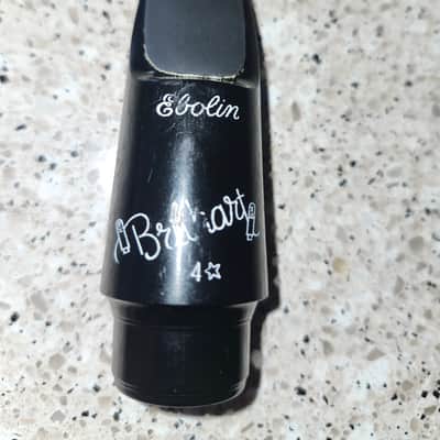 Brilhart Ebolin 4 alto sax mouthpiece 2000s - Black image 1