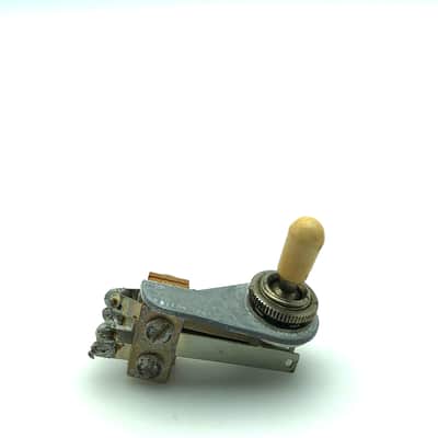 Gibson Vintage Switchcraft 3-Way Toggle Switch SG ES-335 1970’s - Aged Creme Cream image 1