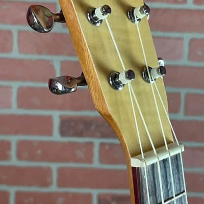 Lanikai Flame Maple Tenor Acoustic-electric Ukulele image 3