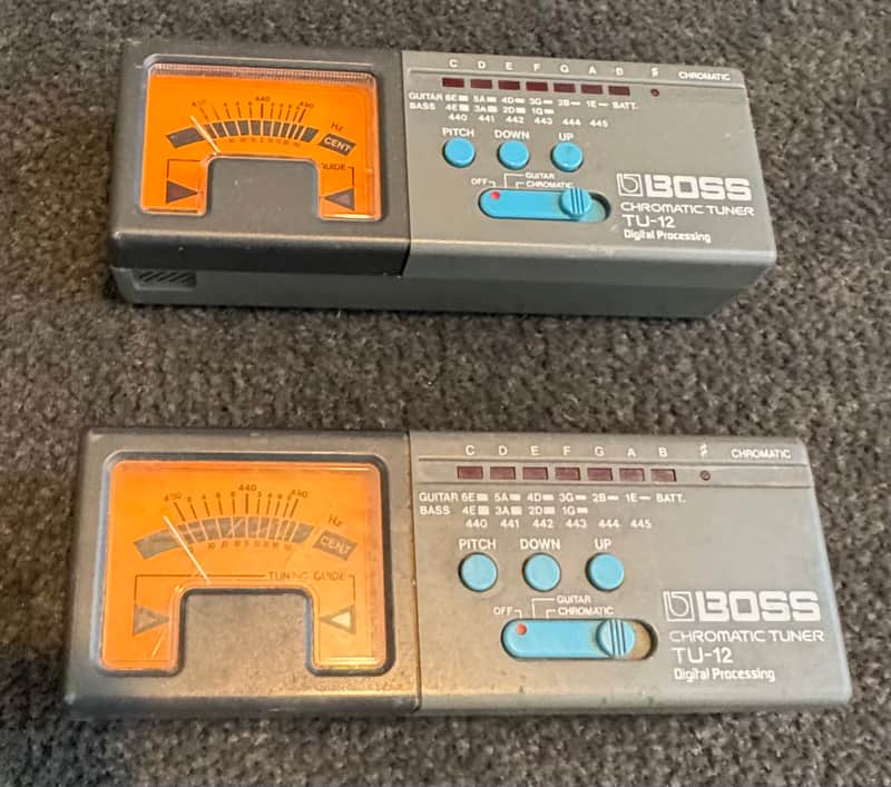 Boss TU-12 Chromatic Tuner 1983 - 2008 - Gray image 1
