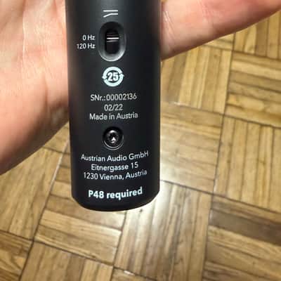 Austrian Audio OD505 Hanheld Supercardioid Dynamic Microphone 2021 - Present - Black image 4