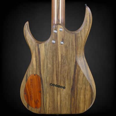 Skervesen Mirage 6FF Custom Multi-Scale - ATLAS pickups - Black Limba HH w/Bag image 2